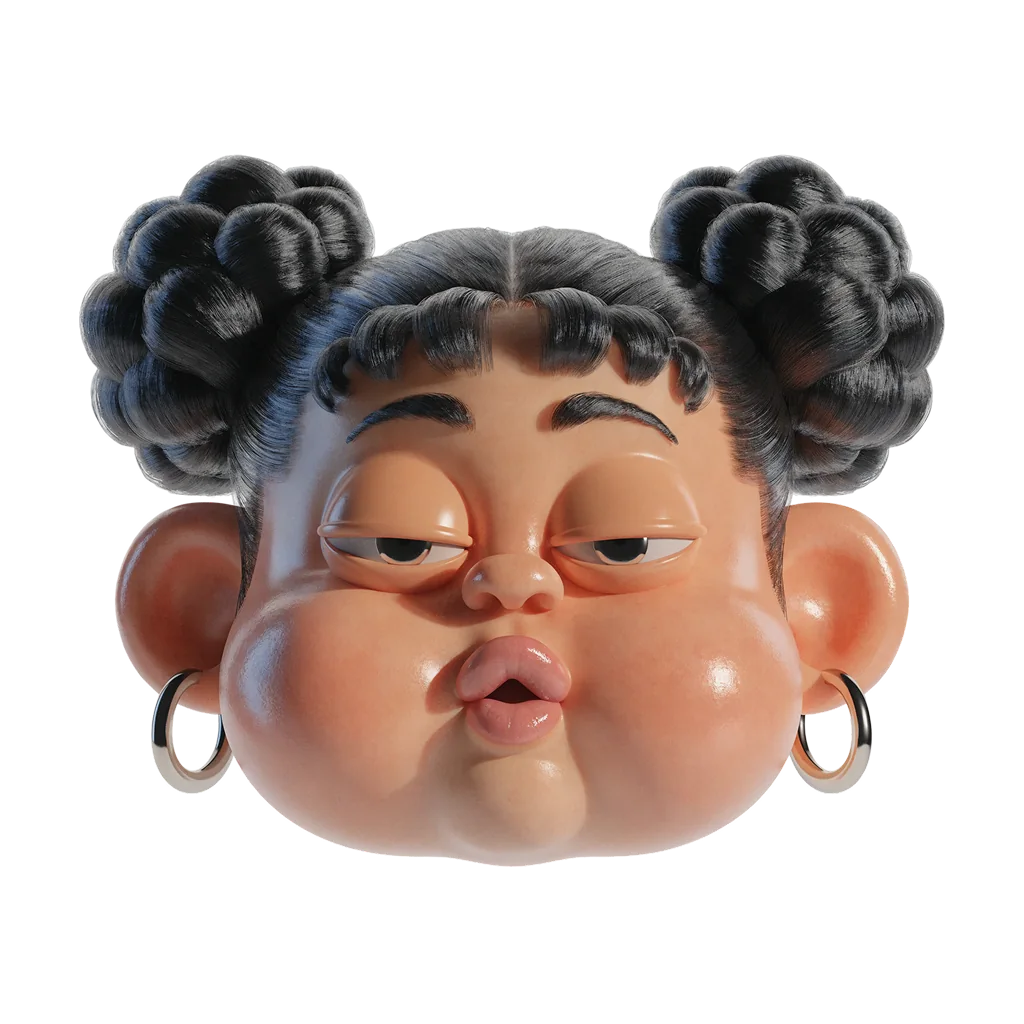 Curly Puff alternate character portrait